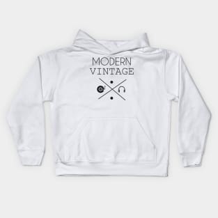 Modern Vintage #2 Kids Hoodie